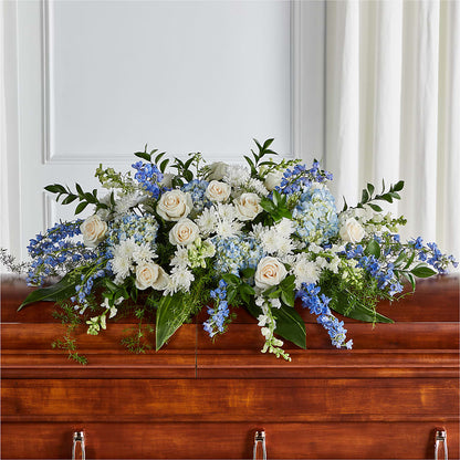 Timeless Essence Casket Spray – VEEDERSBURG FLORIST & GIFTS, Veedersburg IN