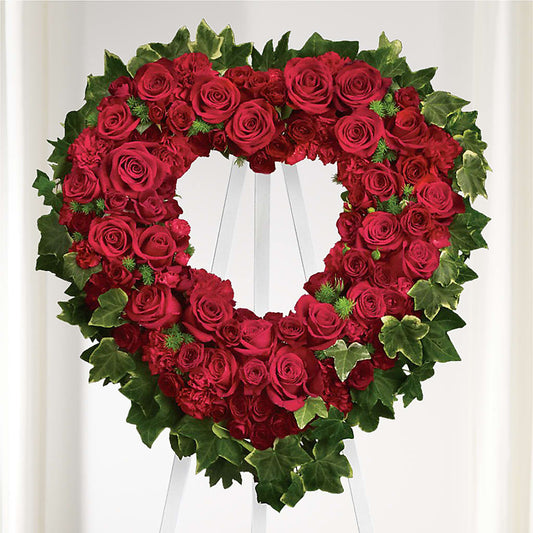 Wholehearted Standing Spray – VEEDERSBURG FLORIST & GIFTS, Veedersburg IN