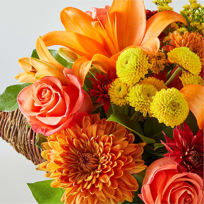 Bouquet of Blessings Cornucopia – VEEDERSBURG FLORIST & GIFTS, Veedersburg IN