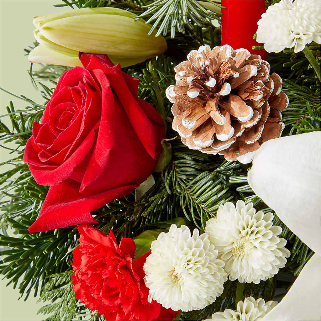 Seasonal Festivities Centerpiece – VEEDERSBURG FLORIST & GIFTS, Veedersburg IN