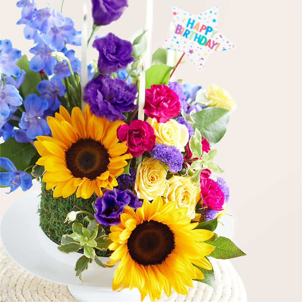 Star of the Day Floral Cake – VEEDERSBURG FLORIST & GIFTS, Veedersburg IN