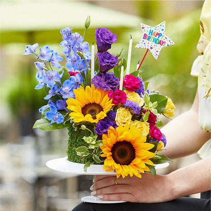 Star of the Day Floral Cake – VEEDERSBURG FLORIST & GIFTS, Veedersburg IN