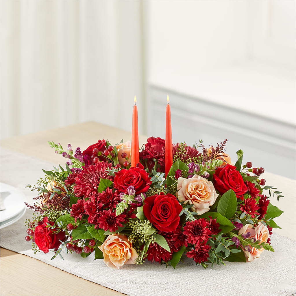 Most Thankful Centerpiece – VEEDERSBURG FLORIST & GIFTS, Veedersburg IN