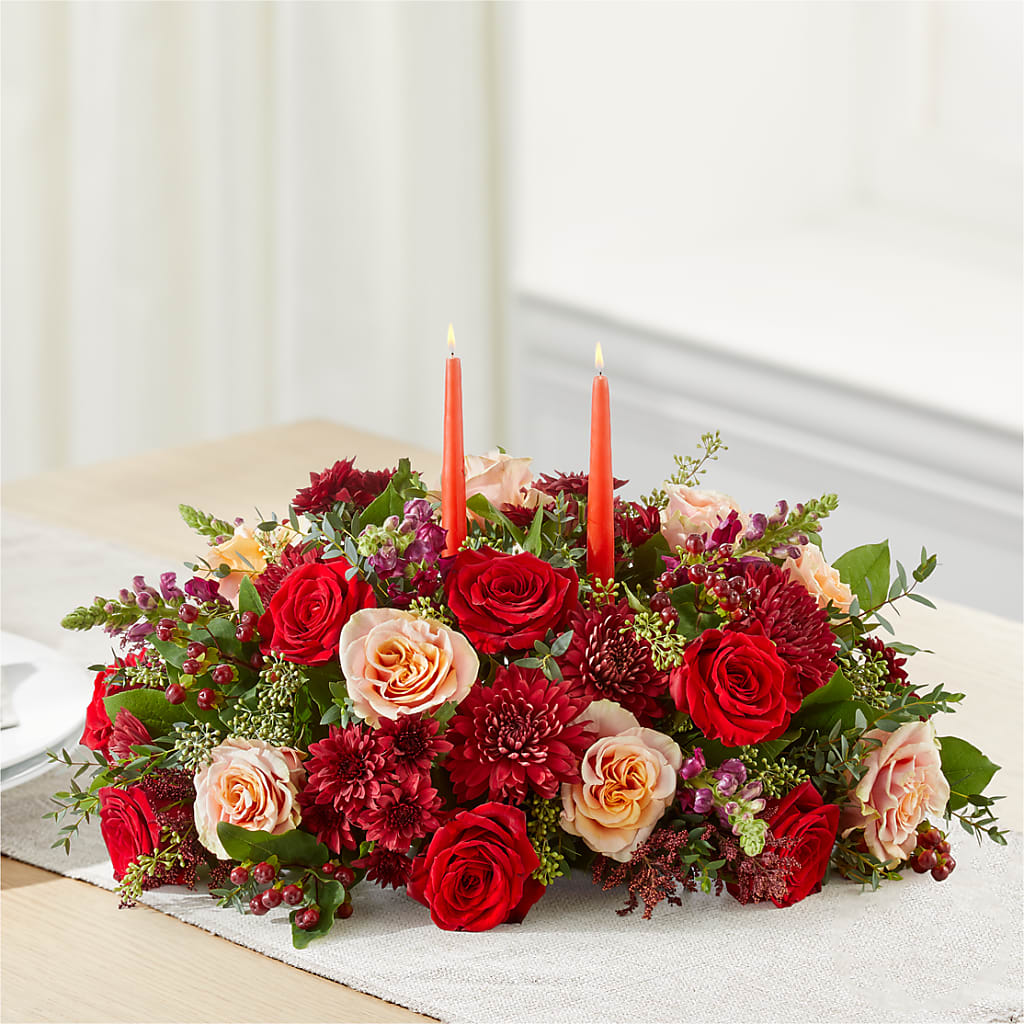 Most Thankful Centerpiece – VEEDERSBURG FLORIST & GIFTS, Veedersburg IN