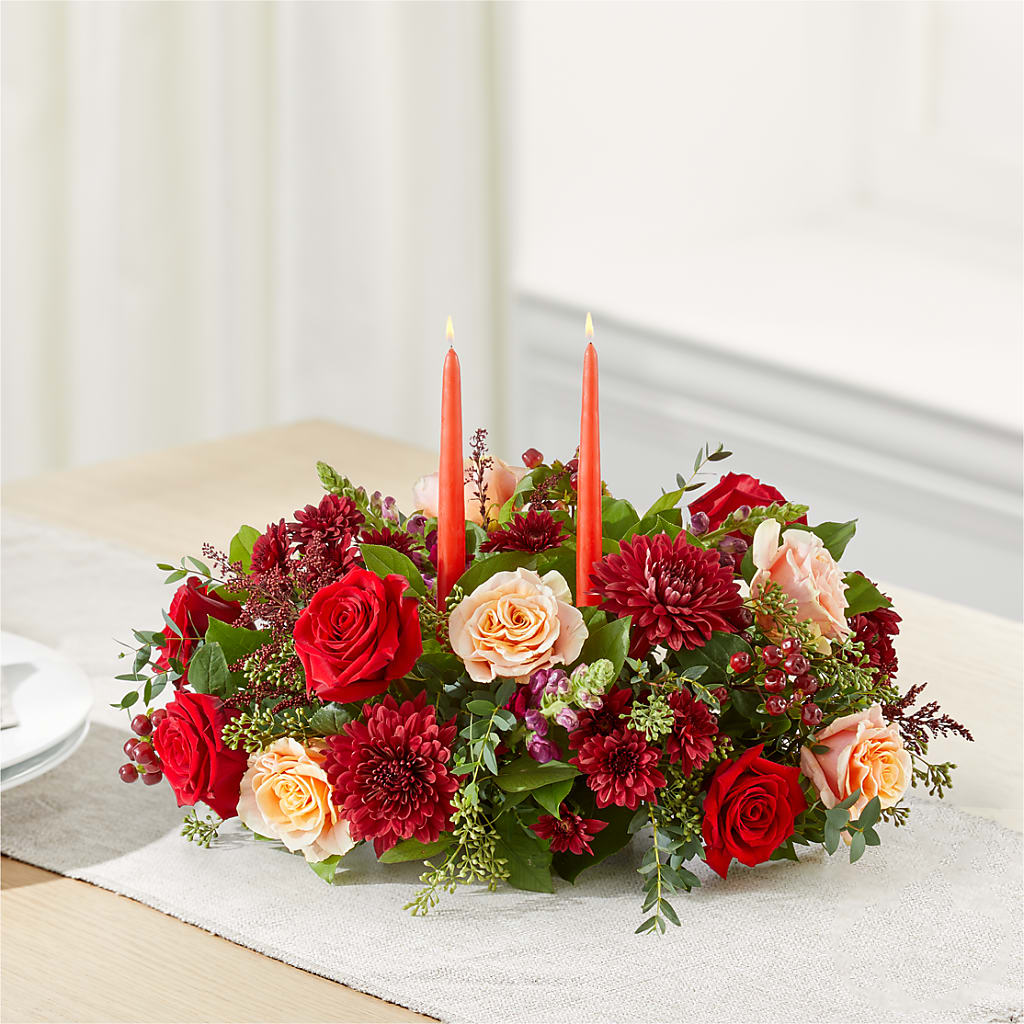 Most Thankful Centerpiece – VEEDERSBURG FLORIST & GIFTS, Veedersburg IN
