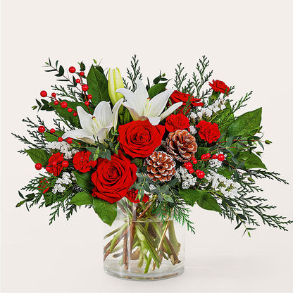 Best in Snow Bouquet – VEEDERSBURG FLORIST & GIFTS, Veedersburg IN