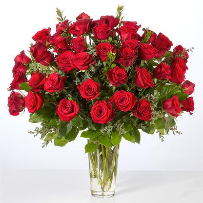 Forever Yours Fifty Stem Red Rose Bouquet – VEEDERSBURG FLORIST & GIFTS, Veedersburg IN
