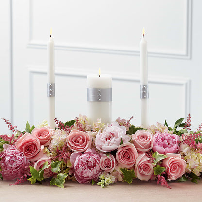Worldwide Romance Unity Candle Arrangement – VEEDERSBURG FLORIST & GIFTS, Veedersburg IN